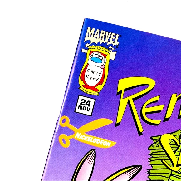 #24 Marvel Comics The Ren and Stimpy Show Issue Nov Good - Picture 2 of 5